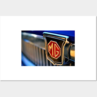 MG Classic Sports Motor Car Posters and Art